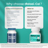 Diataal Cal | Calcium For Men & Women | Clinically Tested | 400 Iu Vit. D3 | 10 Tablets