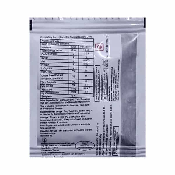 L Sure Plus Cranbery Granules Sachet 7 Gm