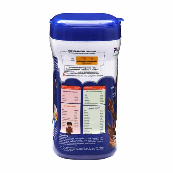 Chilrun 7+ Chocolate Flavour Total Nutrition For Modern Day Growing Child Jar Of 400Gm