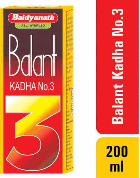 Baidyanath Asli Ayurved Balant Kadha No. 3 - 200 Ml (Pack Of 2)