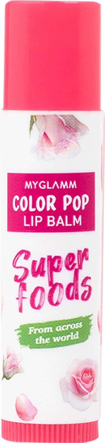 Myglamm Color Pop Lip Balm-Rose