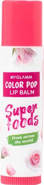 Myglamm Color Pop Lip Balm-Rose