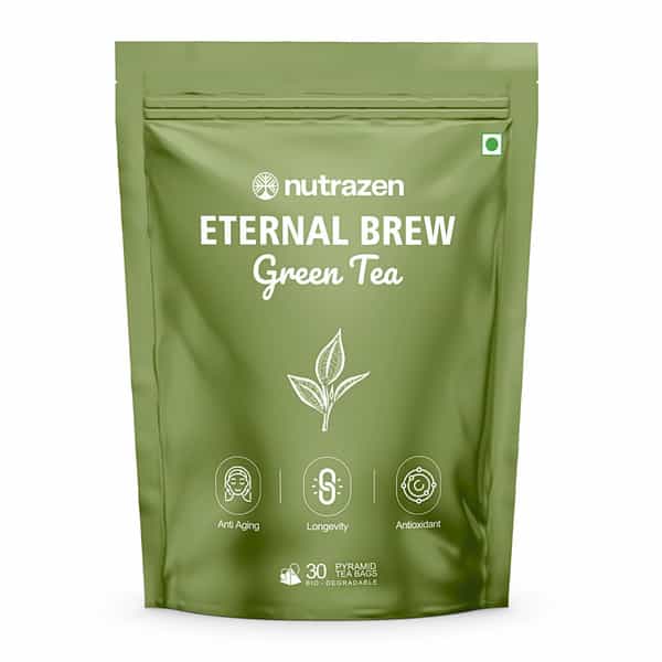 Nutrazen Eternal Brew Green Tea For Weight Management | 30 Tea Bags