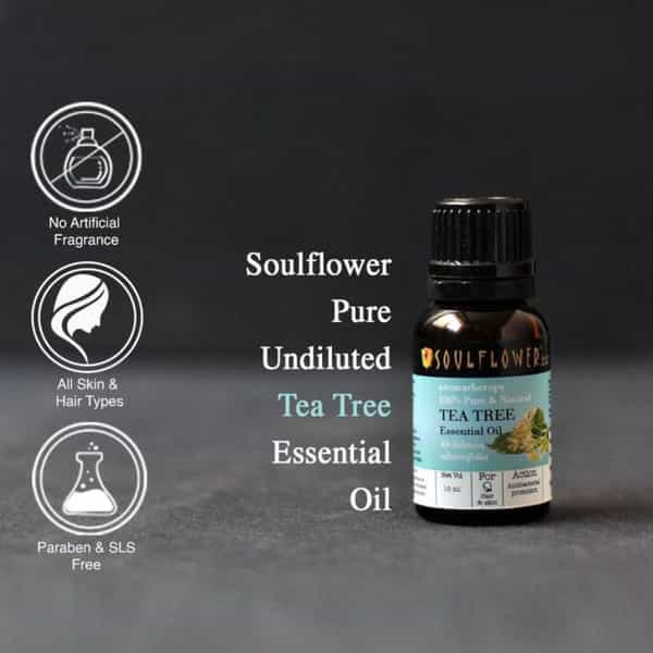 Soulflower Teatree Essential Oil 15Ml