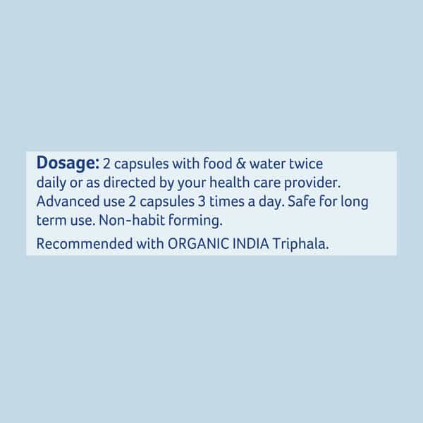 Organic India Bowelcare - 60 Capsules