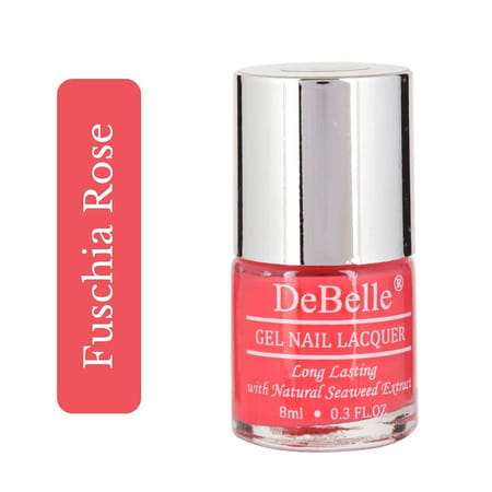 Debelle Gel Nail Polish Gift Set Of 2 - Sparkling Dust | Fuschia Rose- 16 Ml (8 Ml Eac)