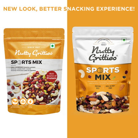Nutty Gritties Sports Mix - 200g