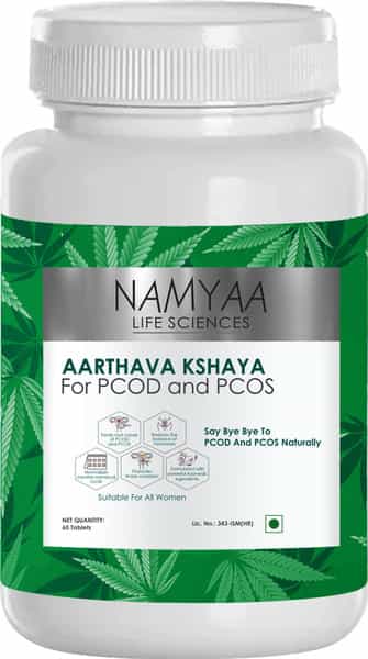 Namyaa Aarthava Kshaya For Pcod And Pcos - Pack Of 60 Tablets - 100 G