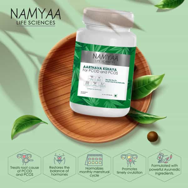 Namyaa Aarthava Kshaya For Pcod And Pcos - Pack Of 60 Tablets - 100 G