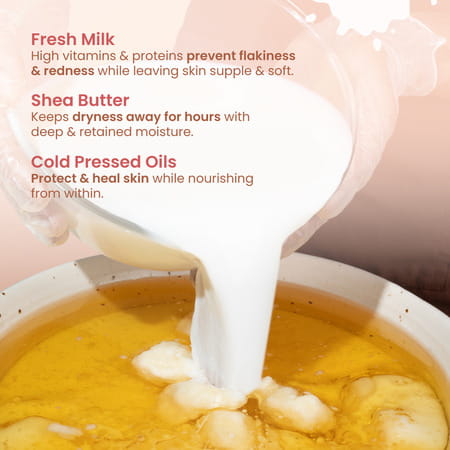 Nat Habit Baby Body Malai - Body Butter | Almond Date 120Ml