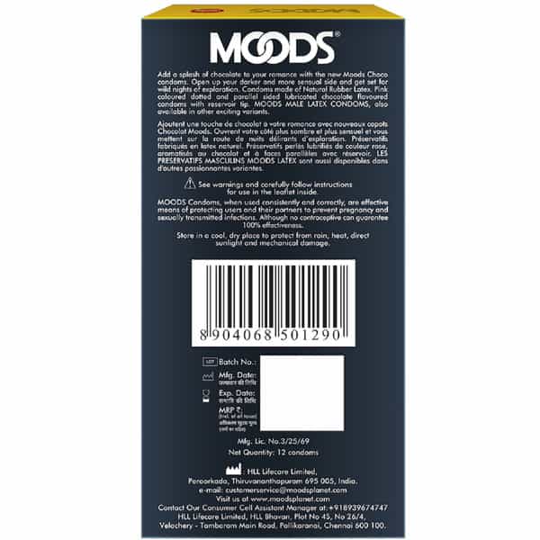 Moods Choco Condoms - Pack Of 12S