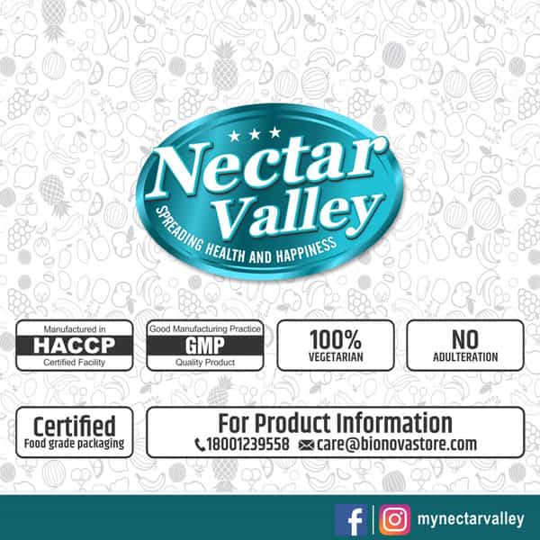 Nectar Valley Instant Ice Tea Mix - Passion Fruit Flavour | Ready Mix Blend - Makes 12 Glass - 250G