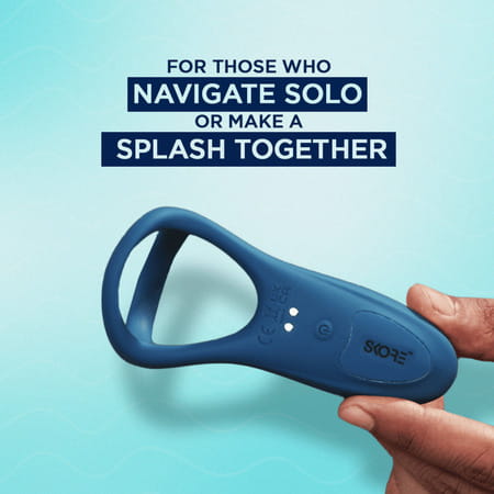 Skore Waves Unisex Massager For Mutual Satisfaction 1 Nos