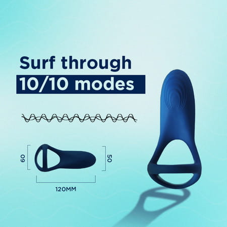 Skore Waves Unisex Massager For Mutual Satisfaction 1 Nos