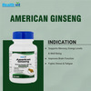 Healthvit American Ginseng Extract 400Mg (2% Ginsenosides) 60 Capsules