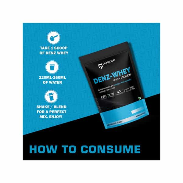 Denzour Nutrition Denz Whey Protein | Pista Kulfi Flavour | Recovery & Strength | 1.08Kg