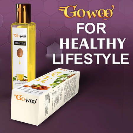 Go Woo 100% Pure Cold Pressed Jojoba Carrier Oil 100 Ml