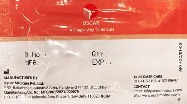 Oscar Ovulation Test Cassette -Pack Of 10