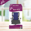 Flamingo Orthopedic Lumbar Support Back Pain Relief Back Rest Large| Blue | Oc2144 Back