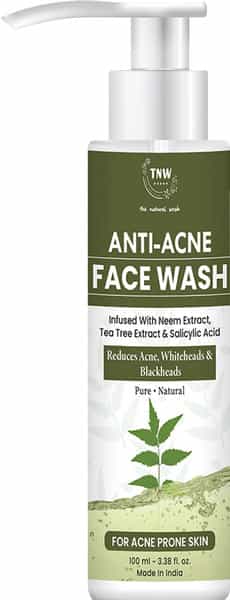 Tnw The Natural Wash Anti-Acne Face Wash For Acne & Blemishes - 100 Ml
