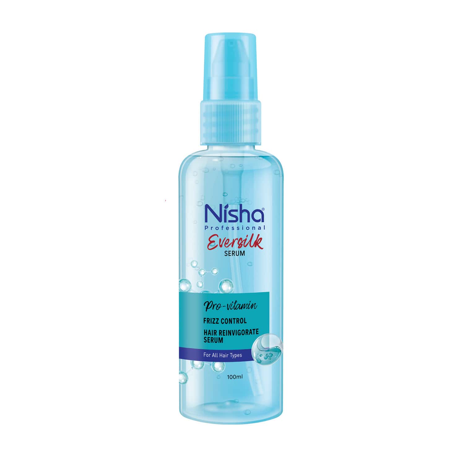 Nisha Hair Serum 100ml - Eversilk Pro Vitamin For Dry & Tangle-prone Hair - Professional