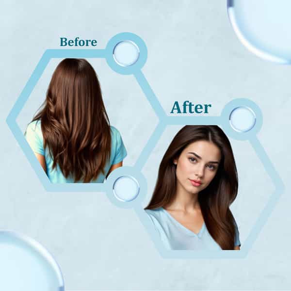 Nisha Hair Serum 100Ml - Eversilk Pro Vitamin For Dry & Tangle-Prone Hair - Professional