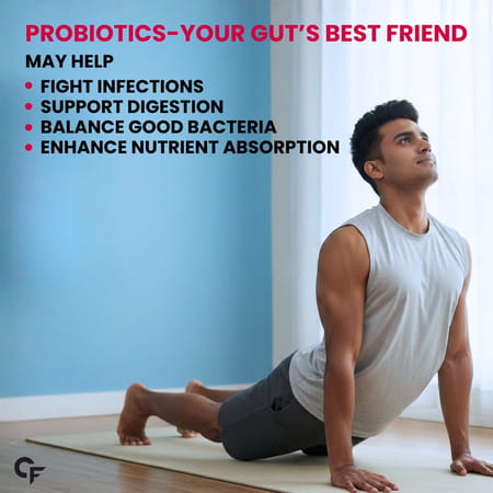 Carbamide Forte Probiotics 50 Billion Cfu With Prebiotics 150 Mg Supports Digestion 60 Capsules