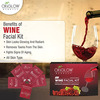 Oxyglow Wine Facial Kit|Wrikle Free Effect|Renovates Skin Cells|Lemon|Grapeseed Oil| 53Gram