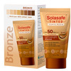 Solasafe Tinted Sunscreen Gel | Spf 50 | Lightweight Mousse Bronze 40 Gm