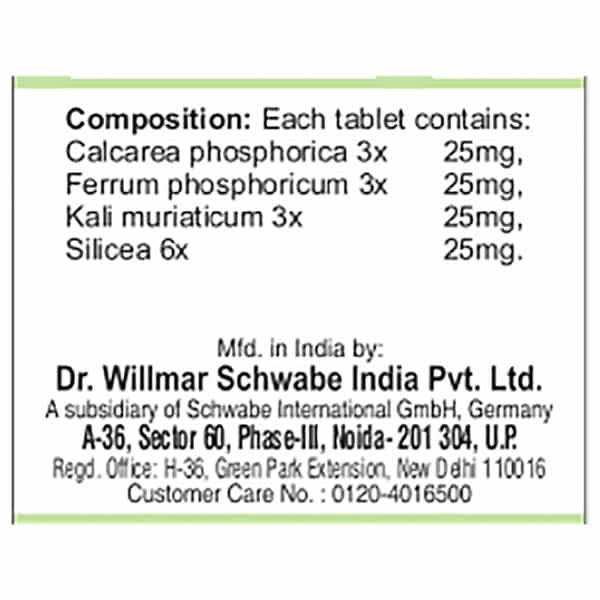 Dr. Willmar Schwabe India Bio-Combination 22 (Bc 22) Tablet 20 No's