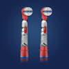 Oral B Pro Kids3+ Kids Electric Rechargeable Toothbrush Heads Replacement Refills (Pack Of 4)