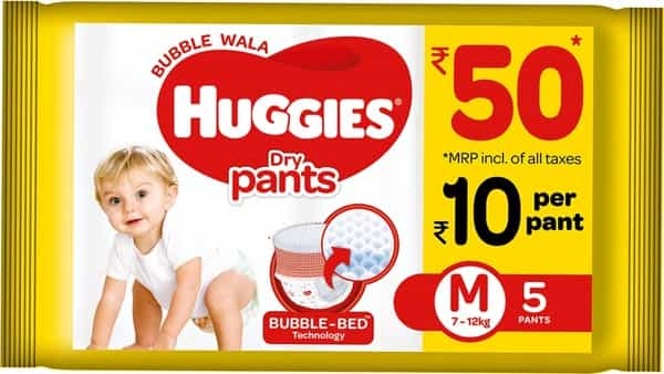 Huggies Dry Pants Diapers ( Medium Size) - 5 Count
