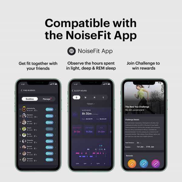 Noise Colorfit Pro 2 Teal Green