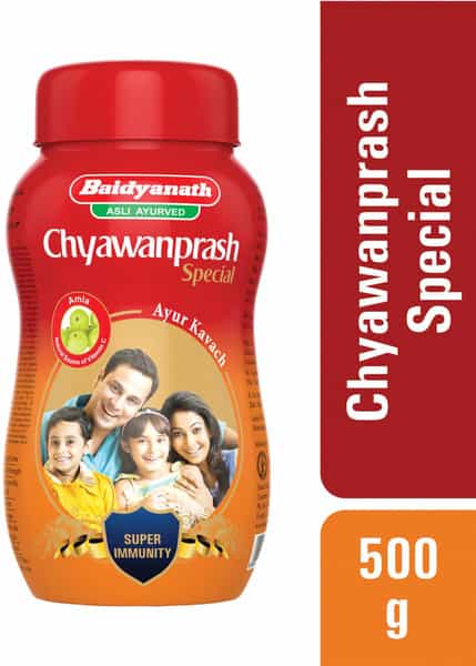 Baidyanath Asli Ayurved Chyawanprash Special - Natural Immunity Booster - 500G (Pack Of 2)