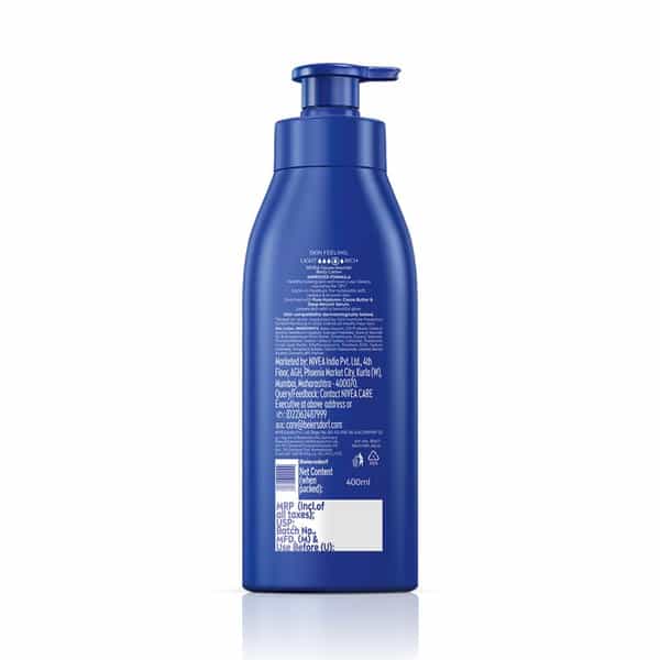 Nivea Cocoa Nourish Body Lotion With Deep Moisture Serum| For Very Dry Skin - 400Ml