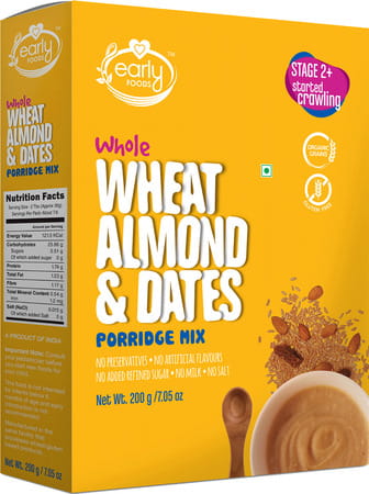 Early Foods Combo Of 3 Organic Millet Porridges - Lunch Cereal Combo For Kids
