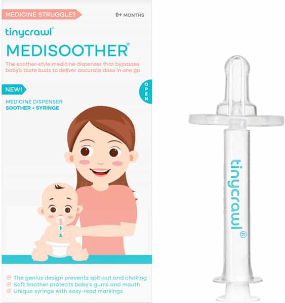 Tinycrawl Medisoother - Soother Style Medicine Dispenser
