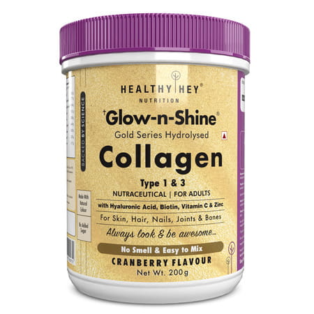 Healthyhey Nutrition Collagen Gold Series With Biotin& Vit.C 200g Cranberry