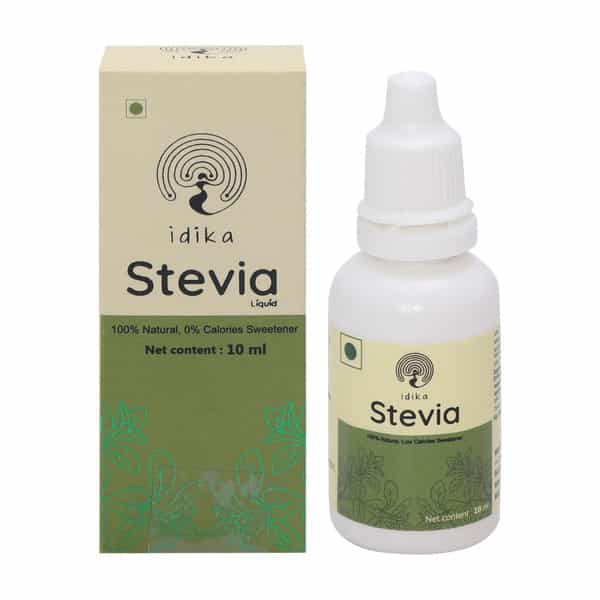 Idika Stevia Drop 10 Ml Diabetic Friendly 100% Natural Sugar Free Sweetener