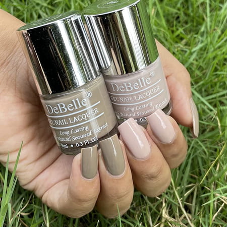 Debelle Gel Nail Polish Gift Set Of 2 Peony Blossom | Cocobean - 16 Ml (8 Ml Each)