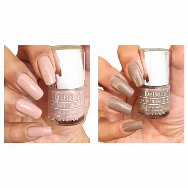 Debelle Gel Nail Polish Gift Set Of 2 Peony Blossom | Cocobean - 16 Ml (8 Ml Each)