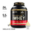 Optimum Nutrition (On) Gold Standard 100% Whey Protein Vanilla Ice Cream 2.27Kg+10% Extra 2.5 Kg