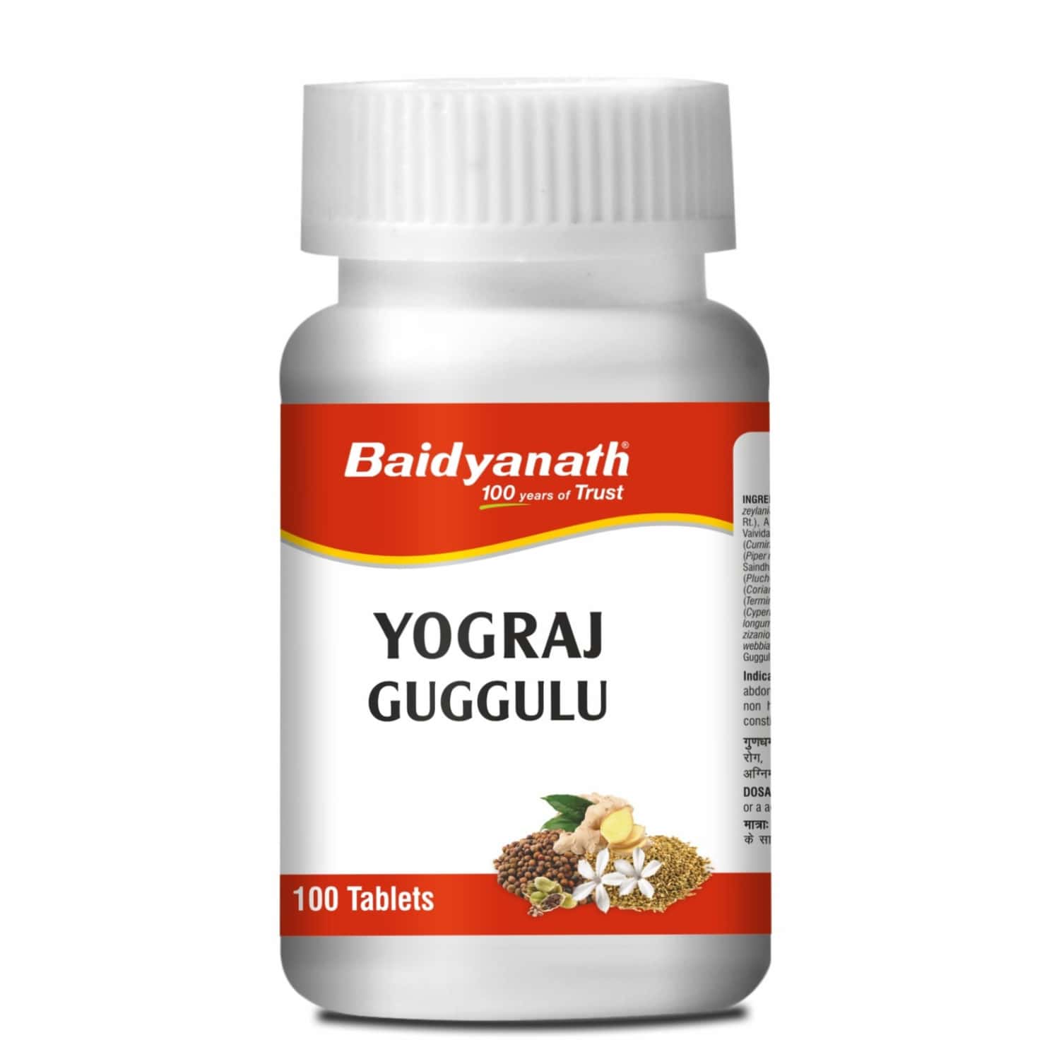 Baidyanath Ayurved Yograj Guggulu Tablets 100s | Joint Pain & Inflammation