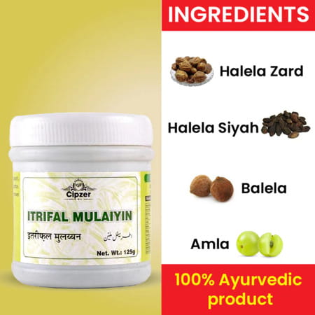 Cipzer Itrifal Mulayyan 125gm | Ayurvedic Remedy For Chronic Constipation & Headache Relief