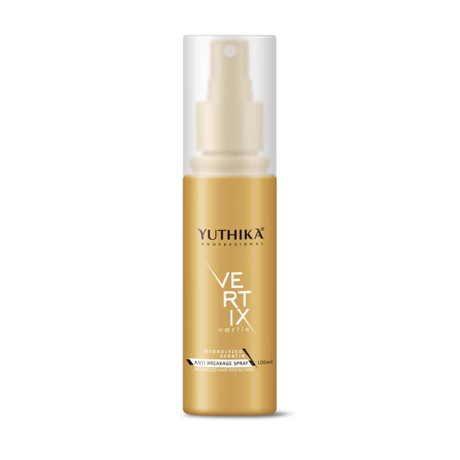 Yuthika Vertix Anti Breakage Hair Spray 100ml With Keratin For Chemically Treated Hair