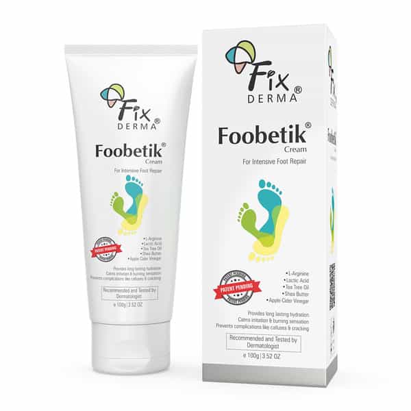 Fixderma Heel Repair Foobetik Foot Cream For Normal Diabetic Foot - 100G