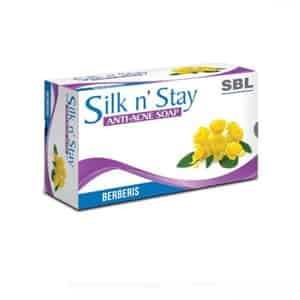 Sbl Silk N Stay Anti Acne Berberis Soap 75 G Pack Of 2