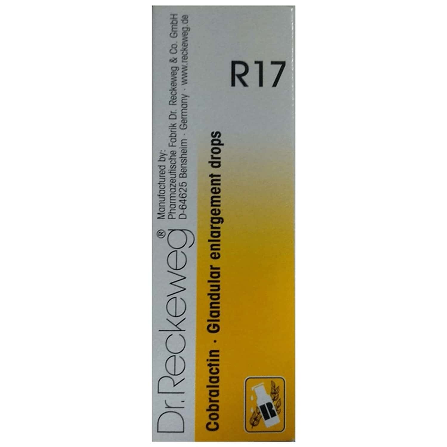 Dr. Reckeweg R17 Glandular Enlargement Drops 22 Ml
