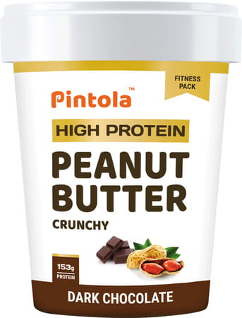 Pintola High Protein Peanut Butter (Dark Chocolate) (Crunchy) 510g