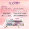 Kozicare Kojic Acid Arbutin Glutathione Skin Lightening Cream - 15G ( Pack Of 2 )